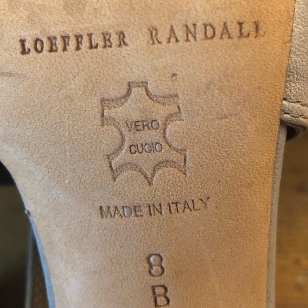 Loeffler Randall, Gray Ankle Booties, Size 8 - Picture 4 of 5